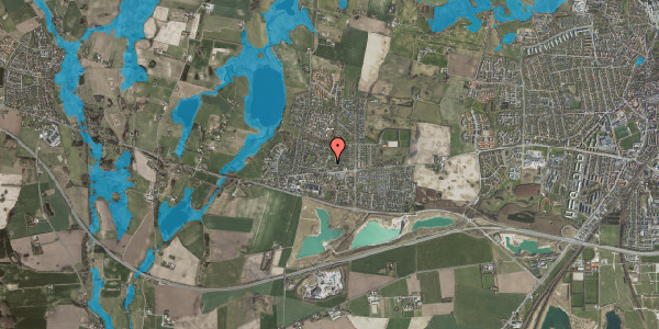 Oversvømmelsesrisiko fra vandløb på Strædet 3, 4000 Roskilde