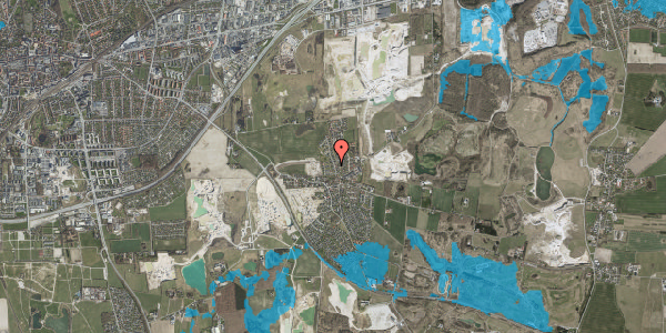 Oversvømmelsesrisiko fra vandløb på Stålmosevej 7, 4000 Roskilde