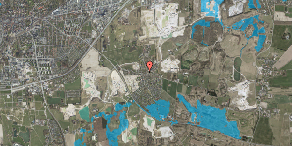 Oversvømmelsesrisiko fra vandløb på Stålmosevænget 7, 4000 Roskilde