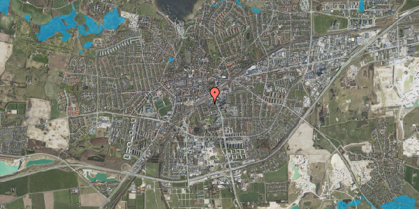 Oversvømmelsesrisiko fra vandløb på Svendsvej 7, 4000 Roskilde