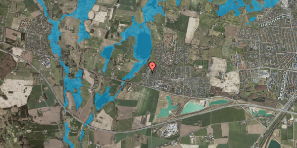 Oversvømmelsesrisiko fra vandløb på Søparken 87, 4000 Roskilde