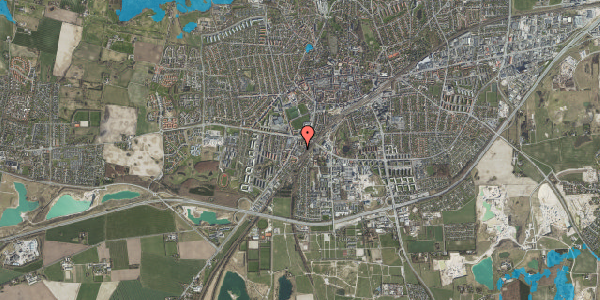 Oversvømmelsesrisiko fra vandløb på Th Nielsens Vej 12, 4000 Roskilde