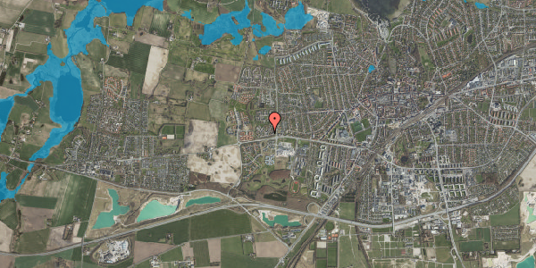 Oversvømmelsesrisiko fra vandløb på Wiemosen 16, 4000 Roskilde