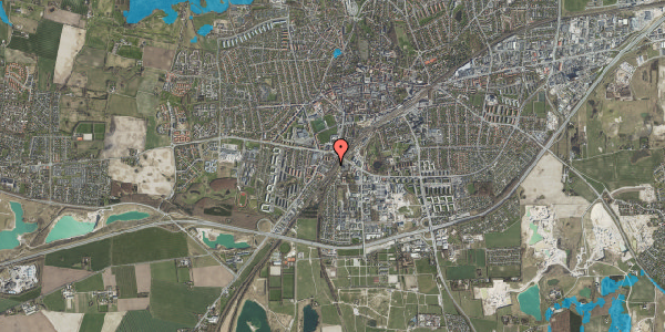 Oversvømmelsesrisiko fra vandløb på Wæbersvej 17, 4000 Roskilde