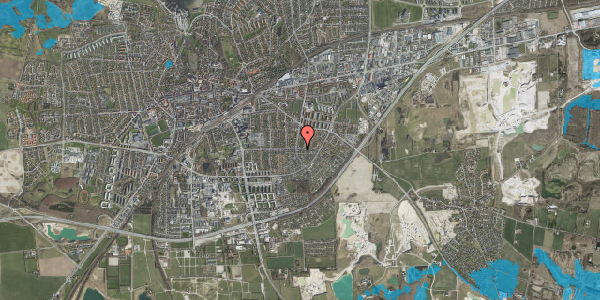 Oversvømmelsesrisiko fra vandløb på Østervang 78, 4000 Roskilde