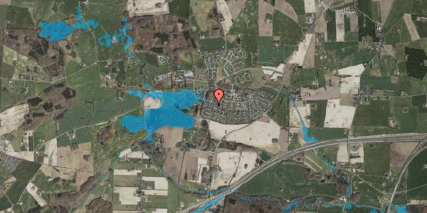 Oversvømmelsesrisiko fra vandløb på Ejbyvej 86, 4623 Lille Skensved