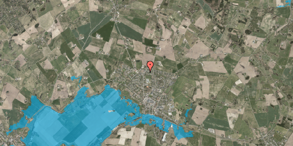 Oversvømmelsesrisiko fra vandløb på Bobjergvej 26, 4550 Asnæs