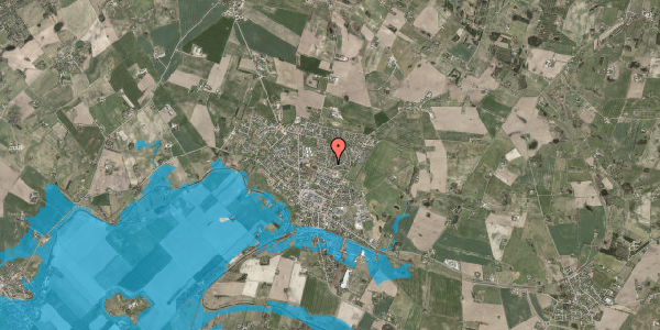 Oversvømmelsesrisiko fra vandløb på Granvænget 4, 4550 Asnæs