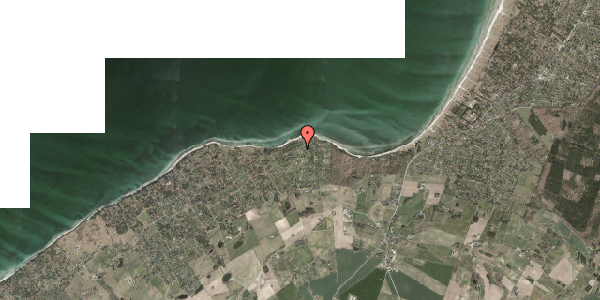 Oversvømmelsesrisiko fra vandløb på Gyvelbakken 24, 4550 Asnæs