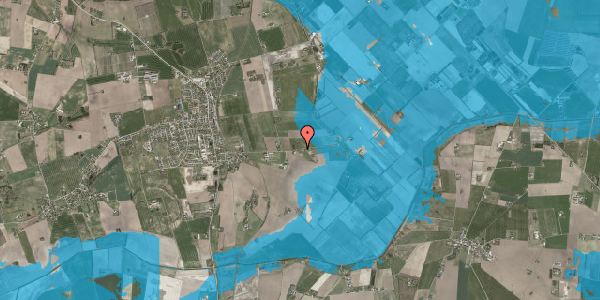 Oversvømmelsesrisiko fra vandløb på Nygårdsvej 10, 4534 Hørve