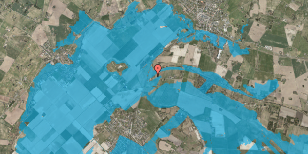 Oversvømmelsesrisiko fra vandløb på Næsdal 44, 4550 Asnæs