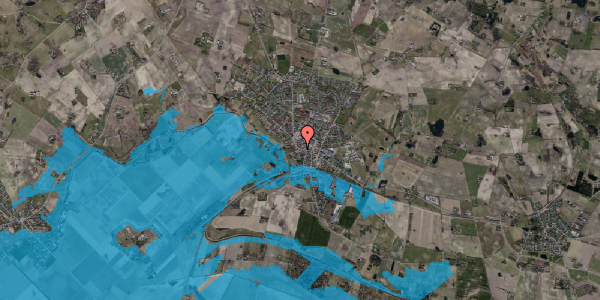 Oversvømmelsesrisiko fra vandløb på Storegade 18C, 4550 Asnæs