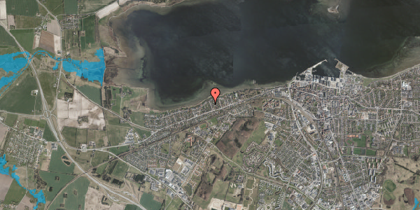 Oversvømmelsesrisiko fra vandløb på Drosselvej 11, 1. th, 4300 Holbæk