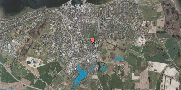 Oversvømmelsesrisiko fra vandløb på Mosevang 25, 4300 Holbæk