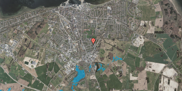 Oversvømmelsesrisiko fra vandløb på Østervang 11, 4300 Holbæk