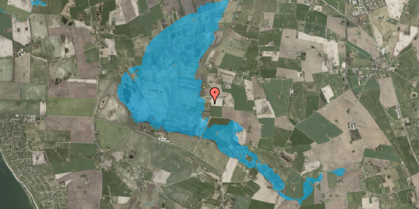 Oversvømmelsesrisiko fra vandløb på Krumstrup 6, 4270 Høng