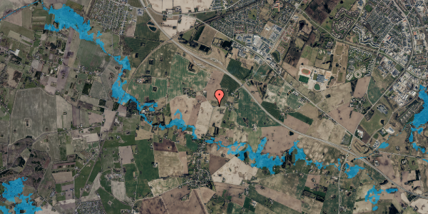 Oversvømmelsesrisiko fra vandløb på Søstrupvej 16, 4300 Holbæk