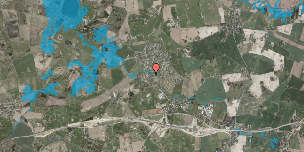 Oversvømmelsesrisiko fra vandløb på Åhaven 15, 4420 Regstrup