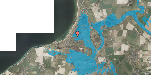 Oversvømmelsesrisiko fra vandløb på Sivsangermosen 1, 4220 Korsør