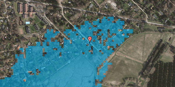 Oversvømmelsesrisiko fra vandløb på Lyngengen 16, 4500 Nykøbing Sj