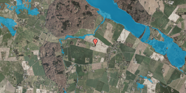Oversvømmelsesrisiko fra vandløb på Gyrstinge Præstemark 16, 4100 Ringsted