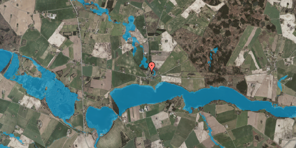 Oversvømmelsesrisiko fra vandløb på Kastrupvej 8, 4100 Ringsted