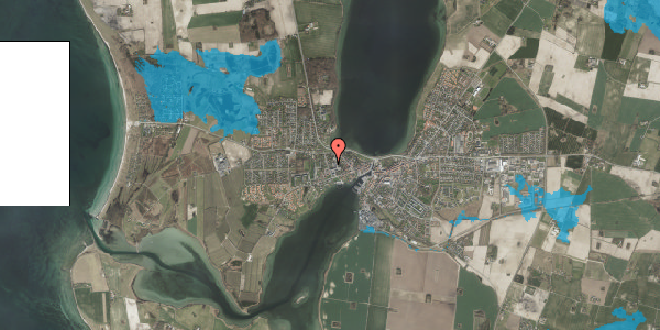 Oversvømmelsesrisiko fra vandløb på Lovsøvej 6, 4230 Skælskør