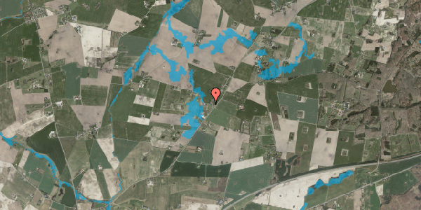 Oversvømmelsesrisiko fra vandløb på Ollerupvej 26, 4200 Slagelse