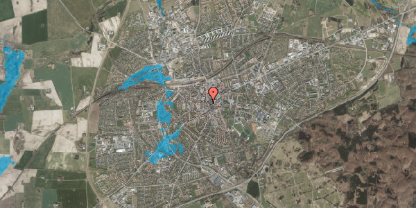 Oversvømmelsesrisiko fra vandløb på Rosengade 6A, 3. 4, 4200 Slagelse