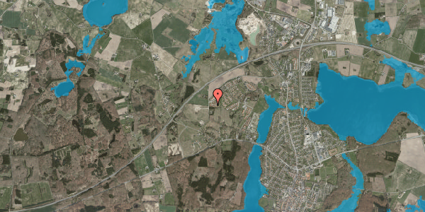 Oversvømmelsesrisiko fra vandløb på Bøgelunden 8, 4180 Sorø
