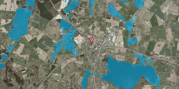 Oversvømmelsesrisiko fra vandløb på Hyldevej 34, 4180 Sorø