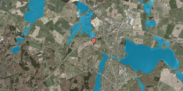 Oversvømmelsesrisiko fra vandløb på Katrinelystvej 11C, 4180 Sorø