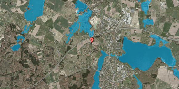 Oversvømmelsesrisiko fra vandløb på Katrinelystvej 11G, 4180 Sorø