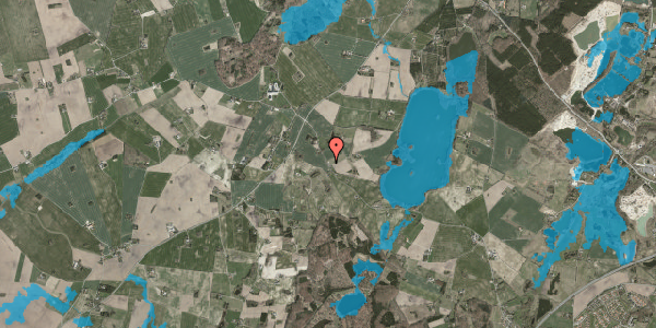 Oversvømmelsesrisiko fra vandløb på Krøjerupvej 7, 4200 Slagelse