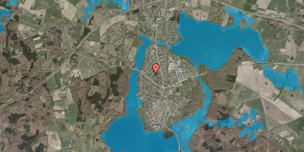 Oversvømmelsesrisiko fra vandløb på Lærkevej 8, 4180 Sorø