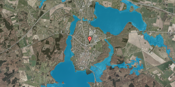 Oversvømmelsesrisiko fra vandløb på Møllehaven 4, 4180 Sorø
