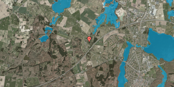 Oversvømmelsesrisiko fra vandløb på Rydevang 11, 4180 Sorø