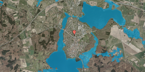 Oversvømmelsesrisiko fra vandløb på Slagelsevej 10, 4180 Sorø