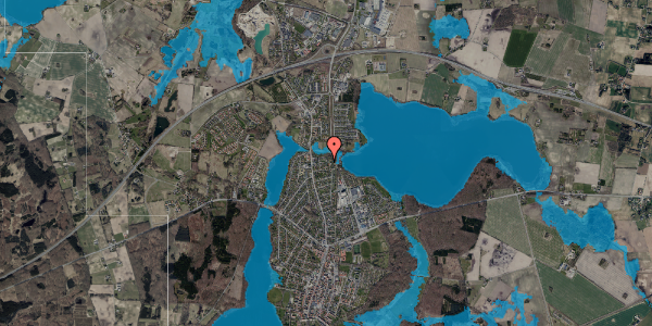 Oversvømmelsesrisiko fra vandløb på Æblehaven 8, 4180 Sorø