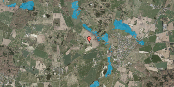 Oversvømmelsesrisiko fra vandløb på Skuerupvej 5, 4295 Stenlille