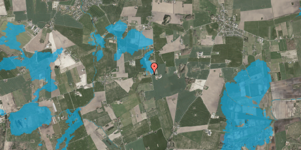 Oversvømmelsesrisiko fra vandløb på Enghaven 9, 4520 Svinninge