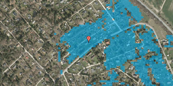 Oversvømmelsesrisiko fra vandløb på Engstien 9, 4573 Højby