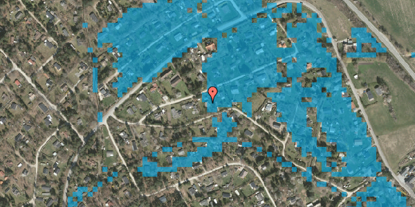 Oversvømmelsesrisiko fra vandløb på Engtoften 8, 4573 Højby