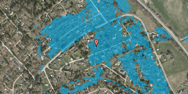 Oversvømmelsesrisiko fra vandløb på Engtoften 13, 4573 Højby