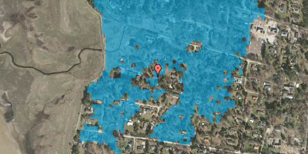 Oversvømmelsesrisiko fra vandløb på Engvej 51, 4573 Højby