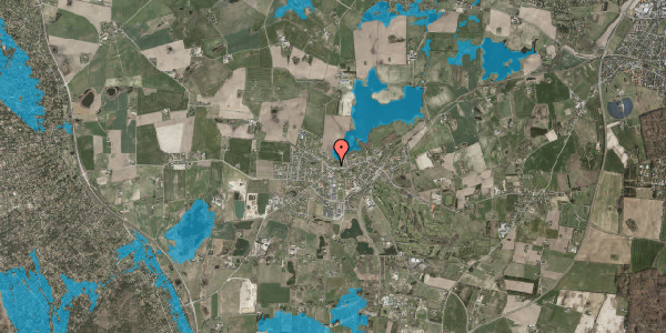 Oversvømmelsesrisiko fra vandløb på Højby Hovedgade 90C, 4573 Højby