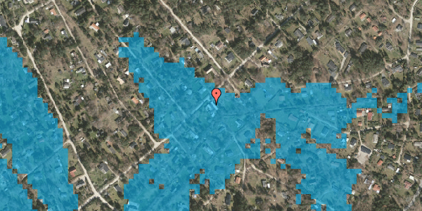 Oversvømmelsesrisiko fra vandløb på Højby Lyngvej 49, 4573 Højby
