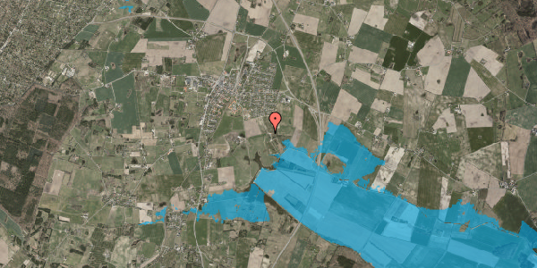 Oversvømmelsesrisiko fra vandløb på Rørmosevej 20, 4560 Vig