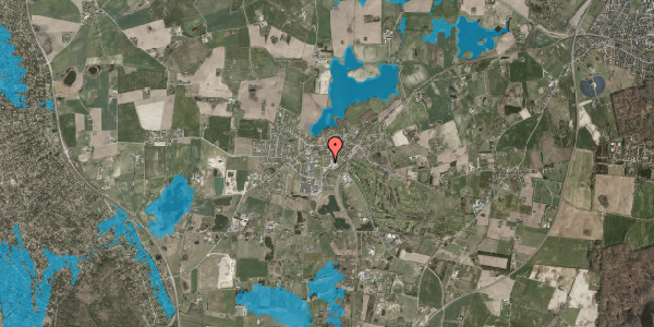 Oversvømmelsesrisiko fra vandløb på Troldager 14, 4573 Højby