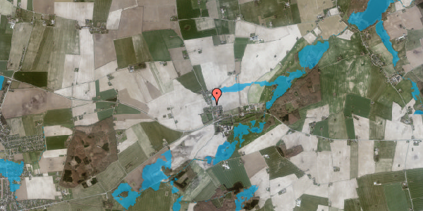 Oversvømmelsesrisiko fra vandløb på Horslundevej 18, 4900 Nakskov